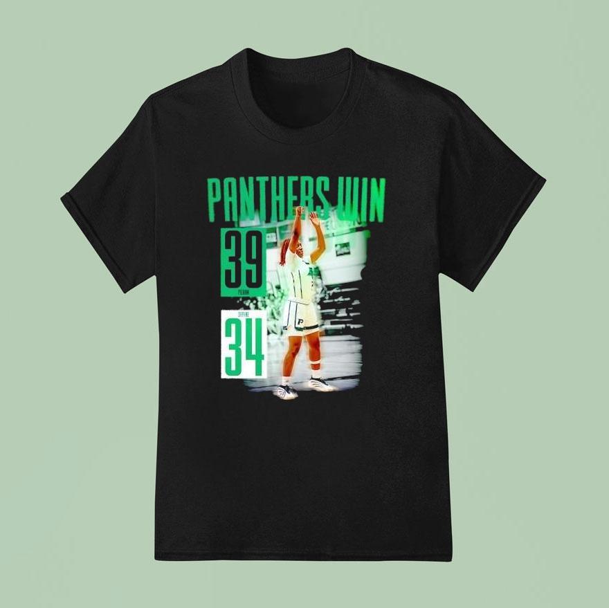 Pelham Panthers Basketball Player Shirt