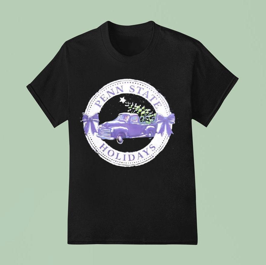 Penn State Holidays Retro Truck Shirt