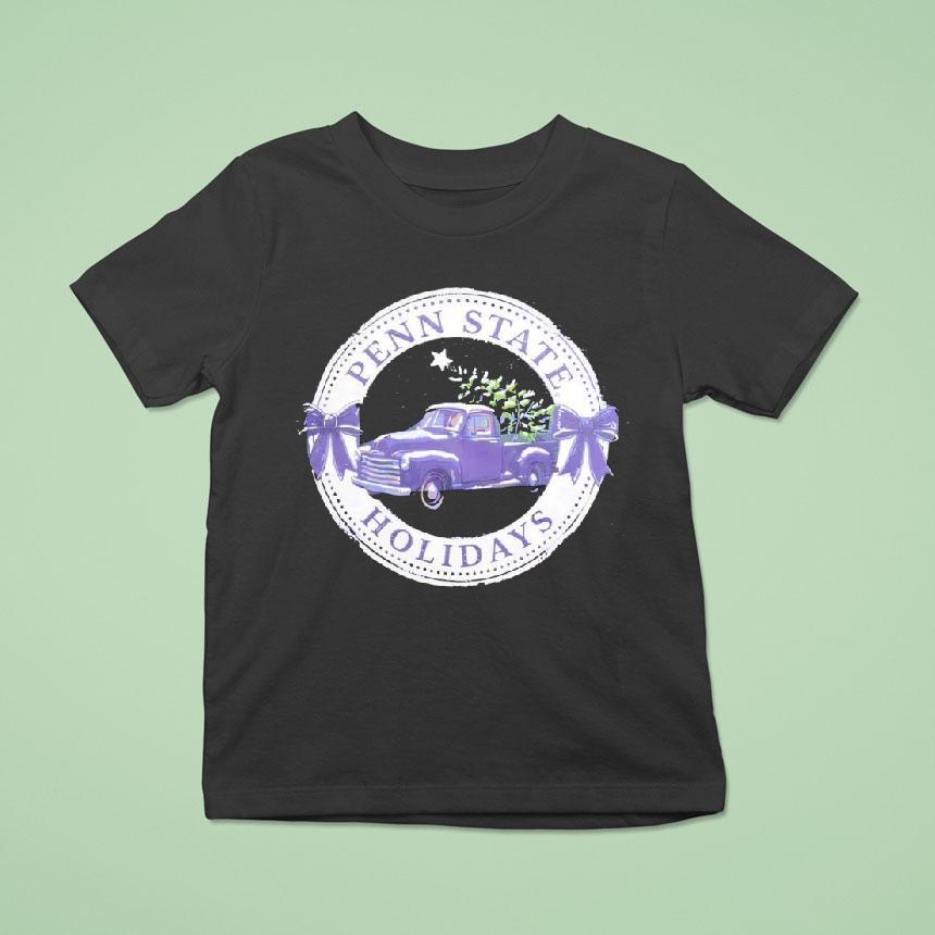 Penn State Holidays Retro Truck Shirt