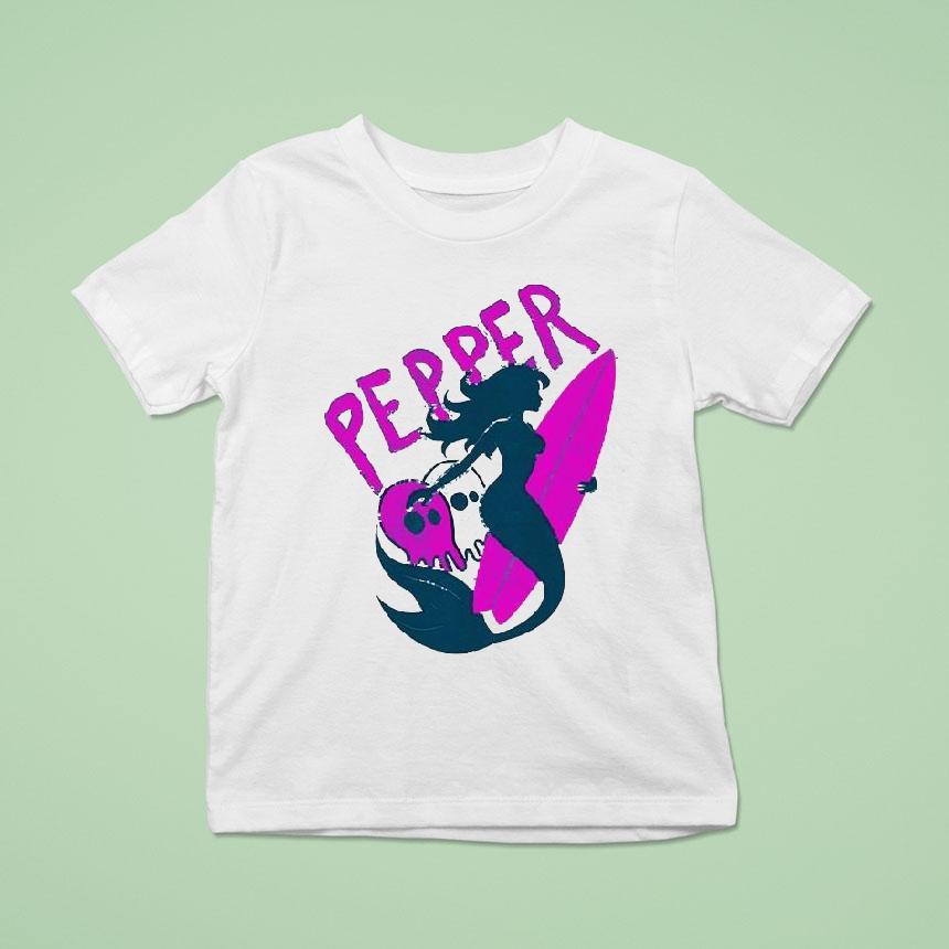 Pepper Sapphire Skullconut Mermaid Shirt