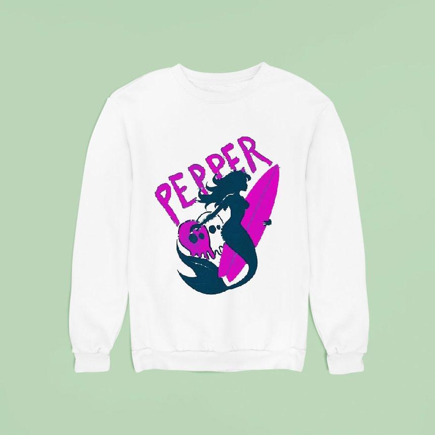 Pepper Sapphire Skullconut Mermaid Shirt Pepper Sapphire Skullconut Mermaid Shirt