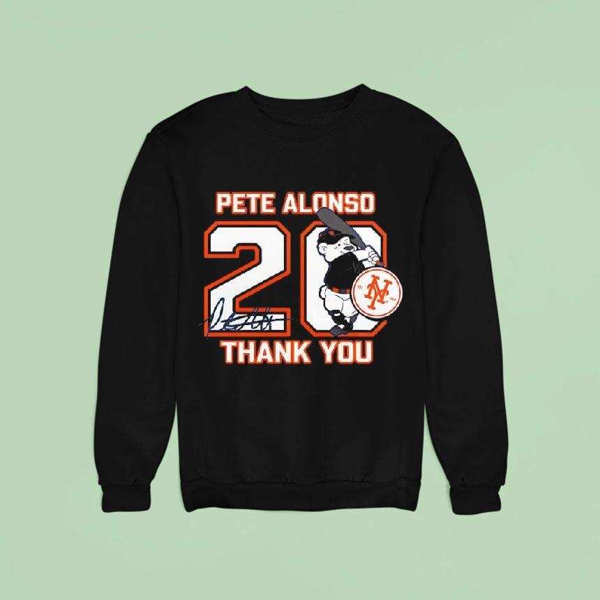 Pete Alonso 20 Baltimore Orioles Baseball Thank You Signature Shirt Pete Alonso 20 Baltimore Orioles Baseball Thank You Signature Shirt