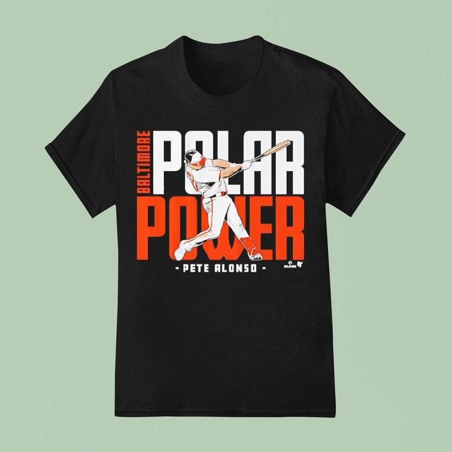 Pete Alonso Polar Power Baltimore Shirt