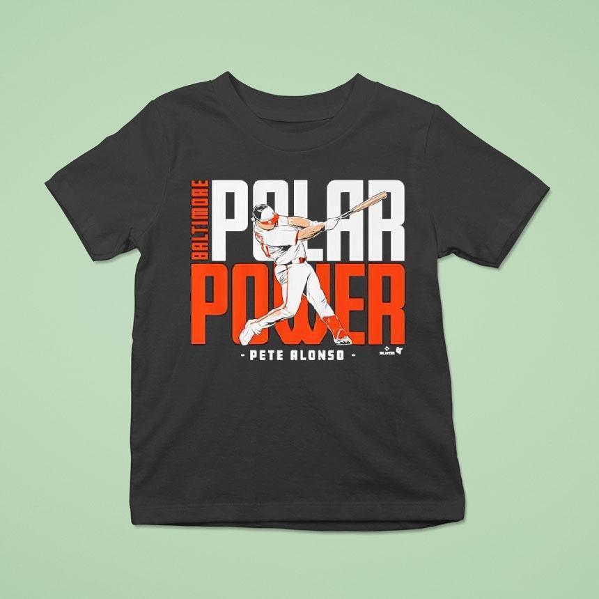 Pete Alonso Polar Power Baltimore Shirt