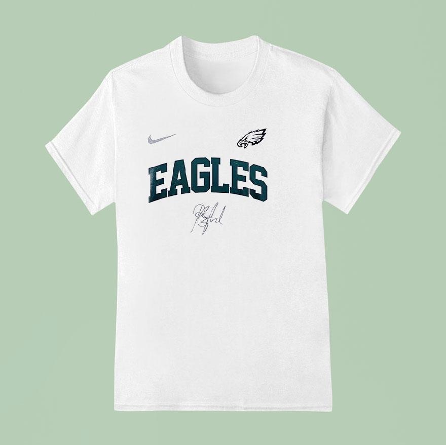 Philadelphia Eagles Barry Manilow Once Before I Go Signature Shirt