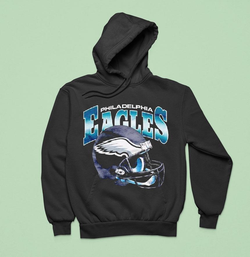 Philadelphia Eagles Gradient Helmet Shirt Philadelphia Eagles Gradient Helmet Shirt
