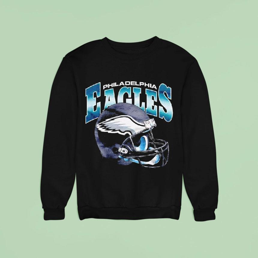 Philadelphia Eagles Gradient Helmet Shirt Philadelphia Eagles Gradient Helmet Shirt