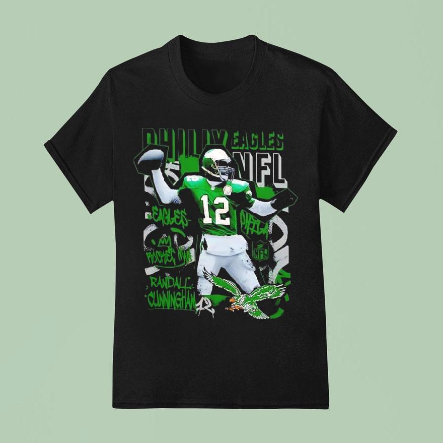 Philadelphia Eagles Randall Cunningham Star Player Shirt