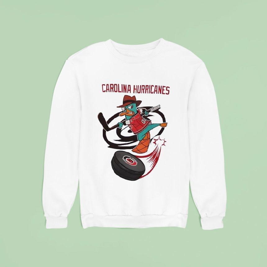 Phineas And Ferb Perry Carolina Hurricanes Hockey Shirt Phineas And Ferb Perry Carolina Hurricanes Hockey Shirt