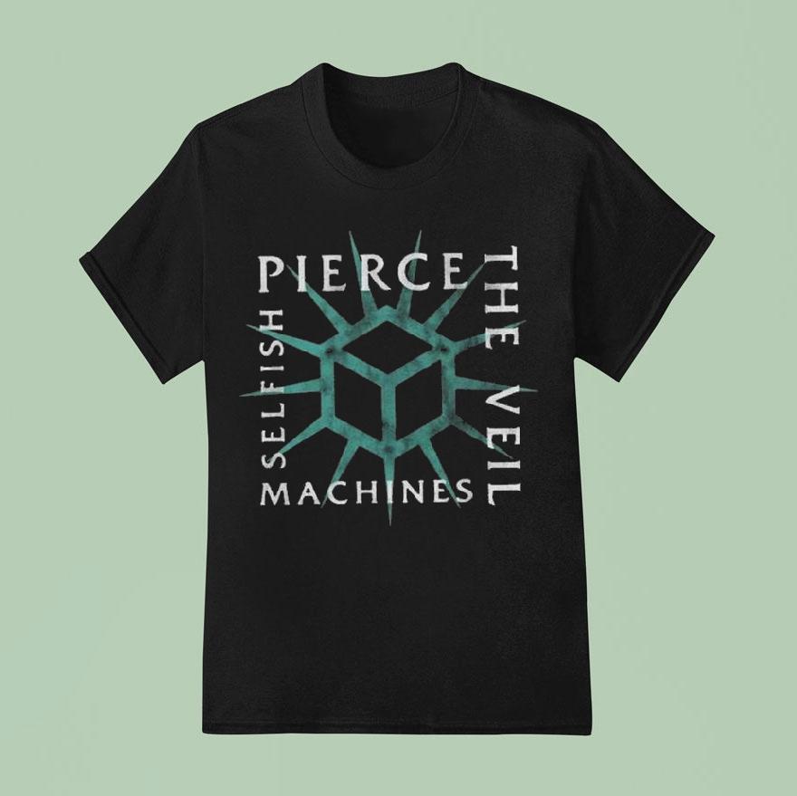 Pierce The Veil Selfish Machines Boxed In Shirt