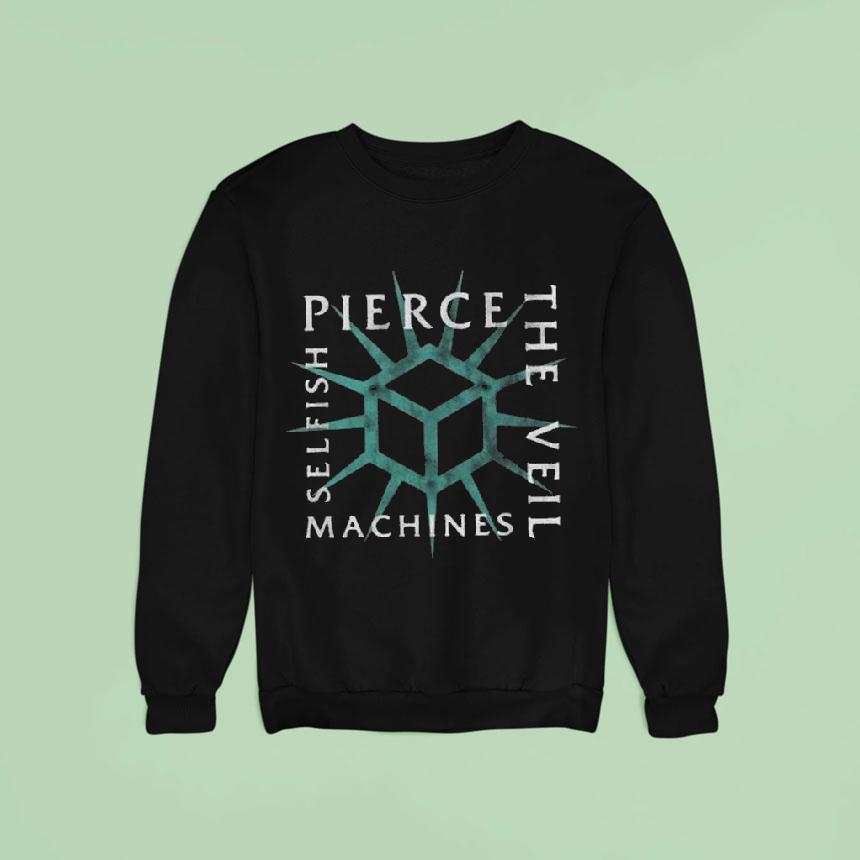 Pierce The Veil Selfish Machines Boxed In Shirt Pierce The Veil Selfish Machines Boxed In Shirt