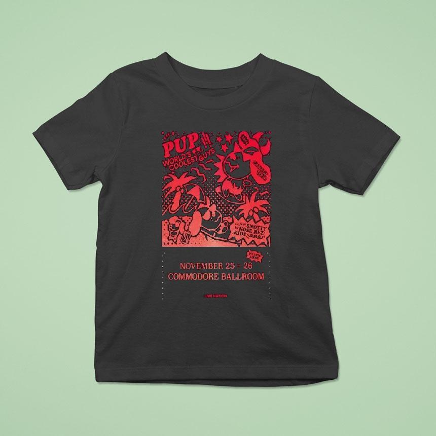 Pup The Band Vancouver, Bc November 25-26 2025 Shirt