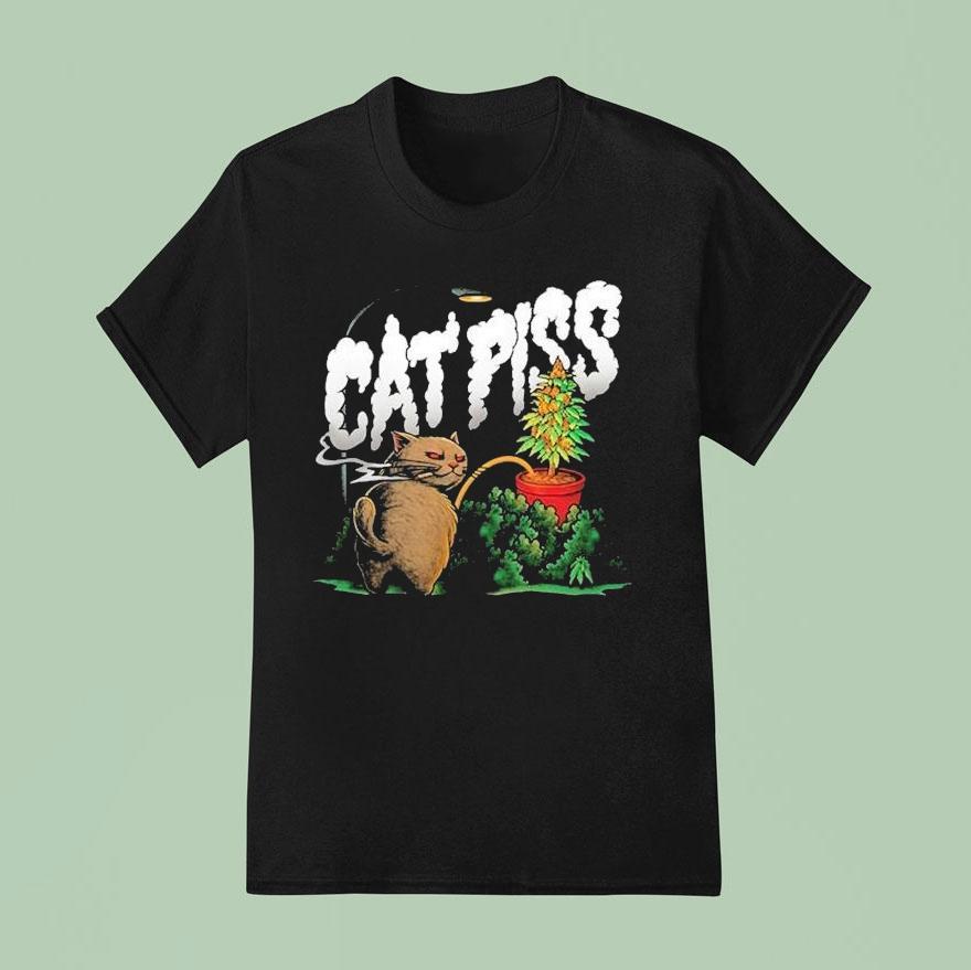 Push Trees The Cat Piss Shirt