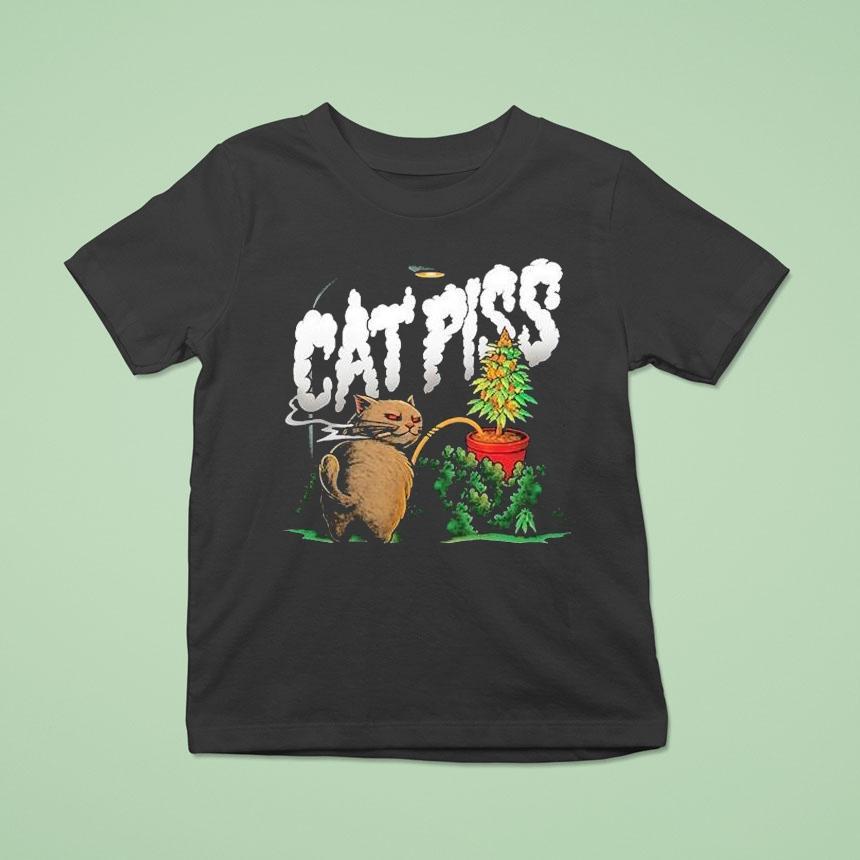 Push Trees The Cat Piss Shirt