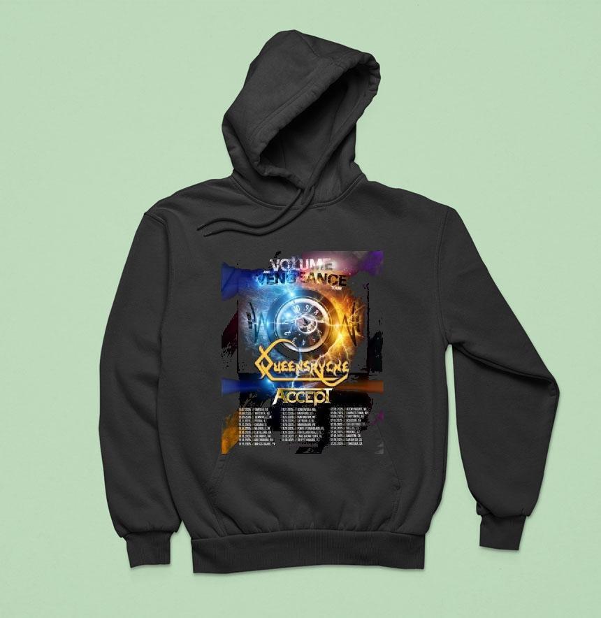 Queensryche Volume And Vengeance Tour For Fall Of 2025 Cities List For November To December Shirt Queensryche Volume And Vengeance Tour For Fall Of 2025 Cities List For November To December Shirt