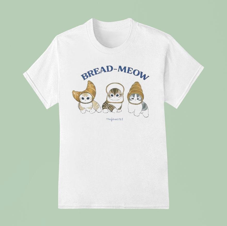 Rachel A Demita Bread Meow Mofusand Cats Shirt