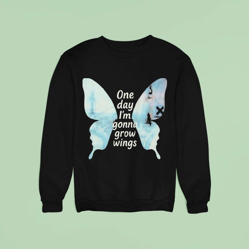 Radiohead One Day I'm Gonna Grow Wings Shirt Radiohead One Day I'm Gonna Grow Wings Shirt