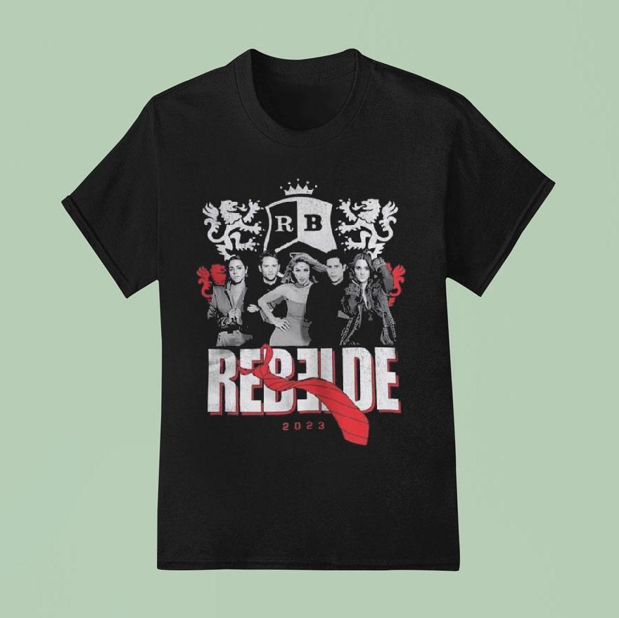 Rbd Soy Rebelde World Tour 2023 Shirt