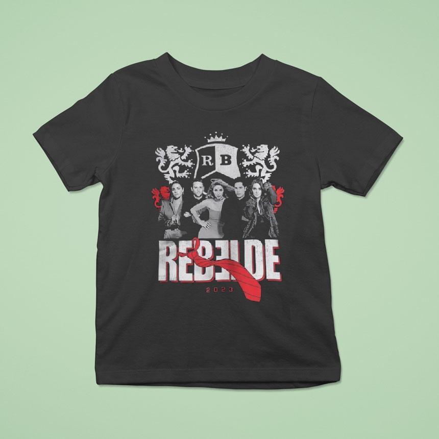 Rbd Soy Rebelde World Tour 2023 Shirt
