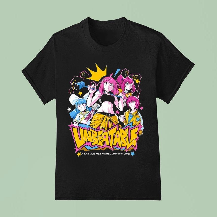 Rhythm Game Unbeatable Where Music Is Illegal Shirt