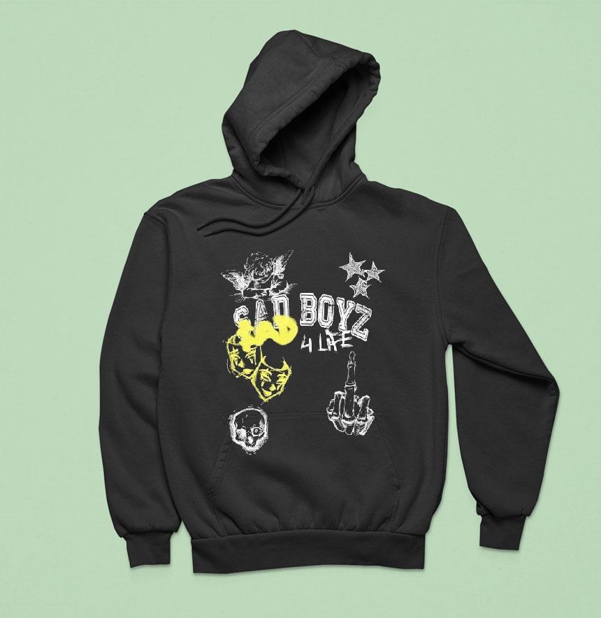 Sad Boyz 4 Life Sketch Shirt Sad Boyz 4 Life Sketch Shirt