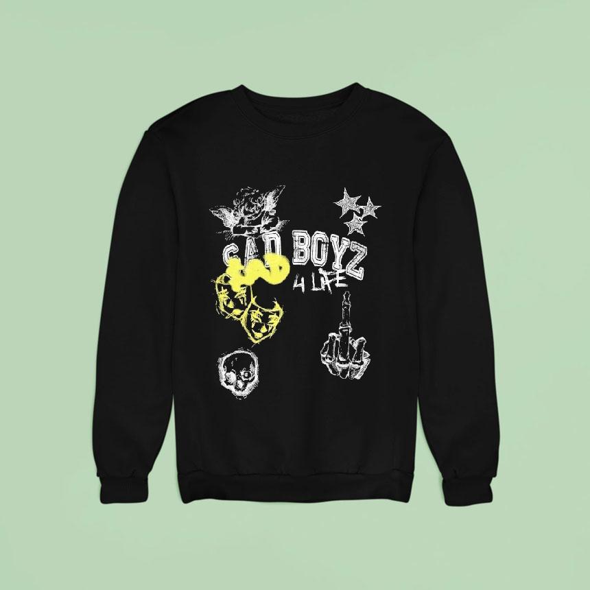 Sad Boyz 4 Life Sketch Shirt Sad Boyz 4 Life Sketch Shirt