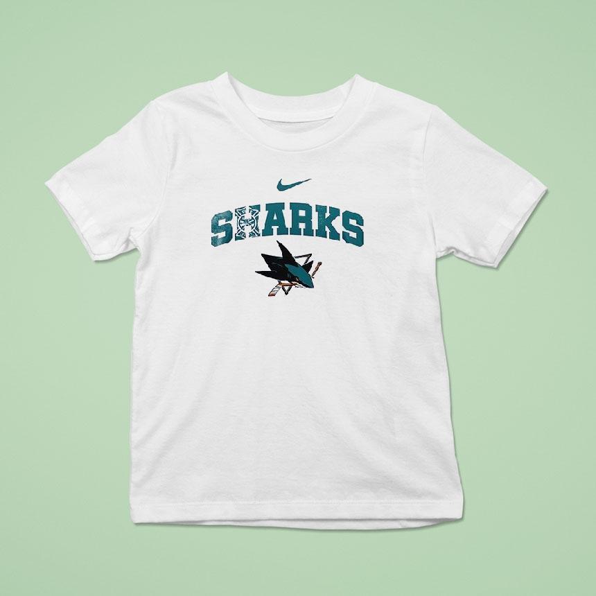 San Jose Sharks Fire Dept First In Last Out Logo Shirt