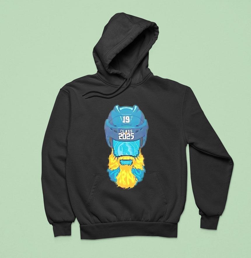 San Jose Sharks Jumbo Hall Of Fame Beard Logo Shirt San Jose Sharks Jumbo Hall Of Fame Beard Logo Shirt