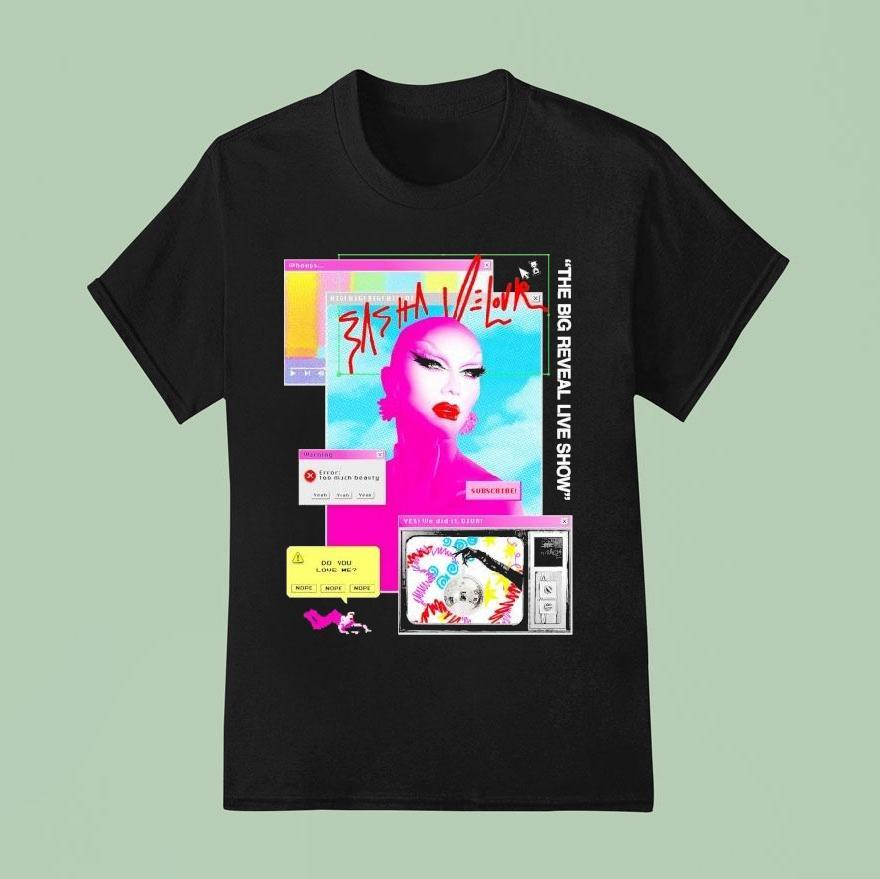 Sasha Velour The Bif Reveal Live Show Total Tour Shirt