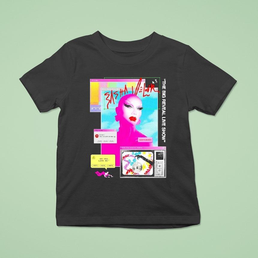 Sasha Velour The Bif Reveal Live Show Total Tour Shirt