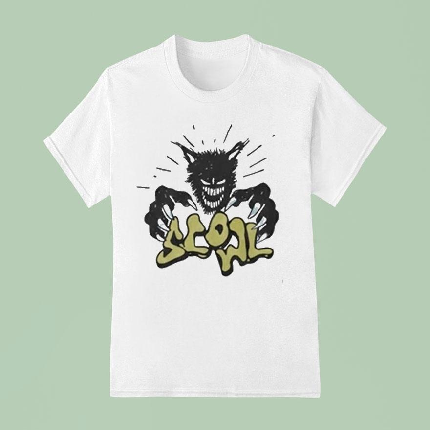 Scowl Scary Cat Shirt