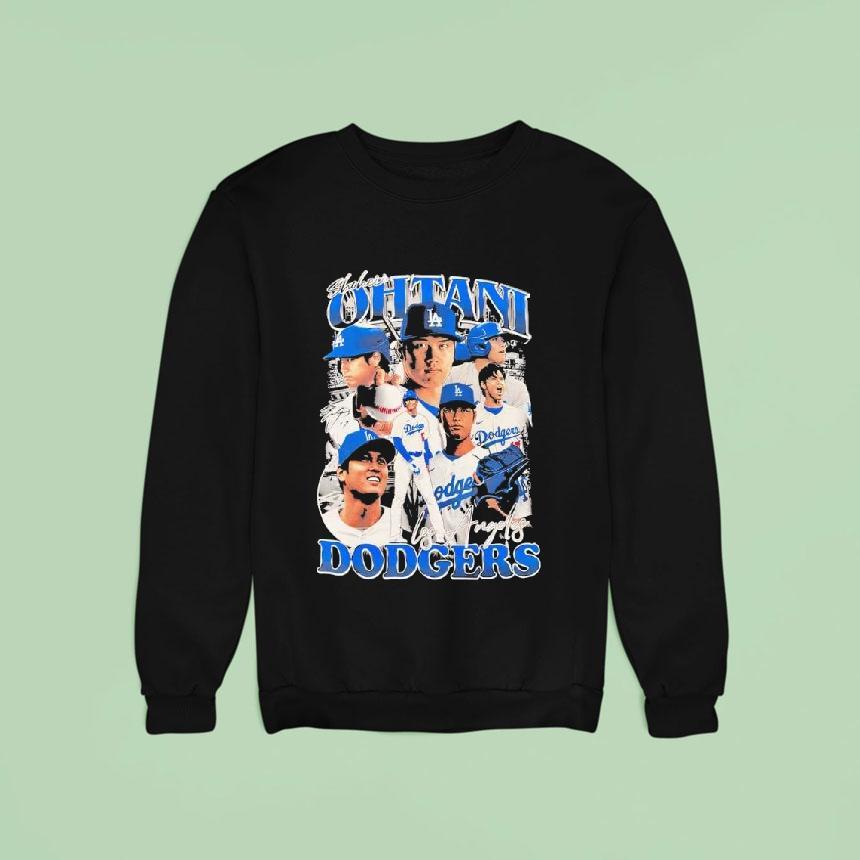 Shohei Ohtani Los Angeles Dodgers Baseball Player Collage Shirt Shohei Ohtani Los Angeles Dodgers Baseball Player Collage Shirt