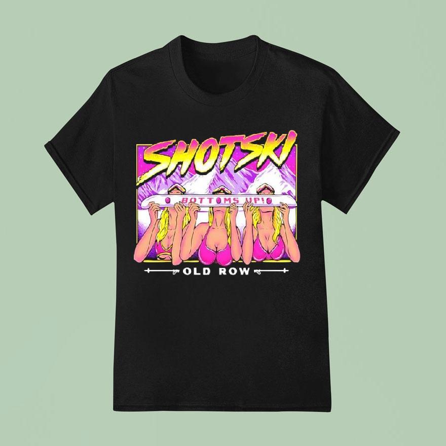 Shotski Bottoms Up Old Row Graphic Shirt