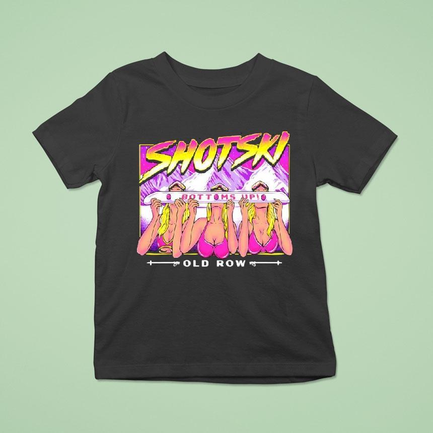 Shotski Bottoms Up Old Row Graphic Shirt