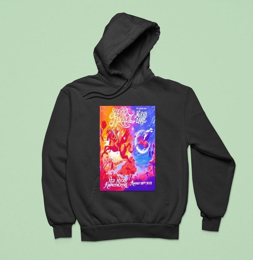Sierra Ferrell Red Rocks Amphitheatre Tour 2025 Pegasus Shirt Sierra Ferrell Red Rocks Amphitheatre Tour 2025 Pegasus Shirt
