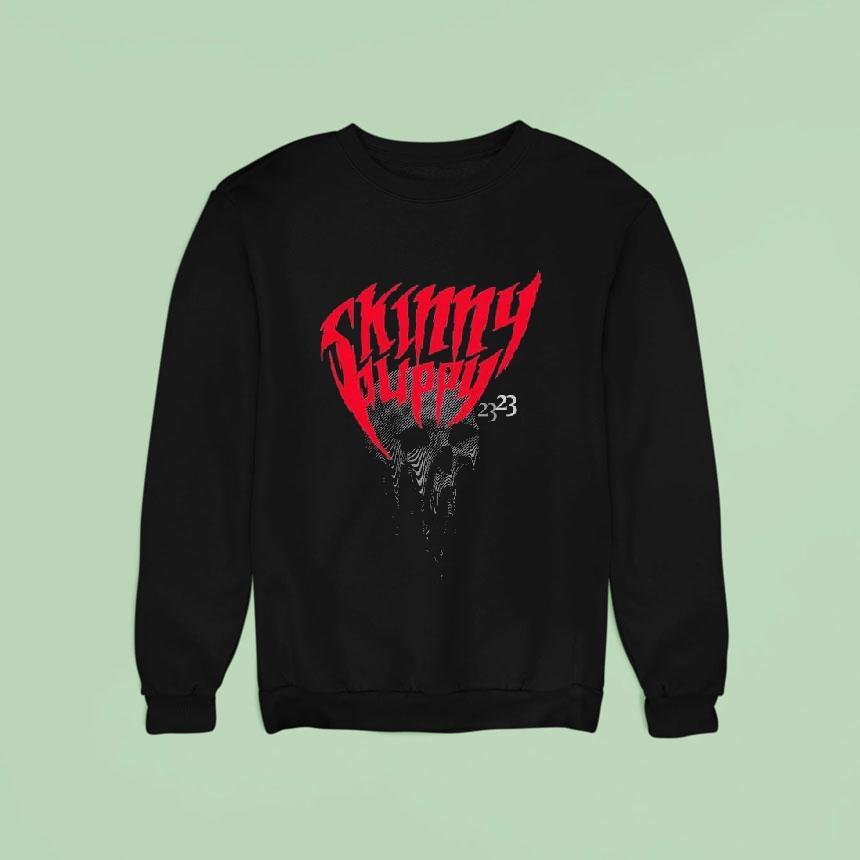 Skinny Puppy Drip Skull Shirt Skinny Puppy Drip Skull Shirt