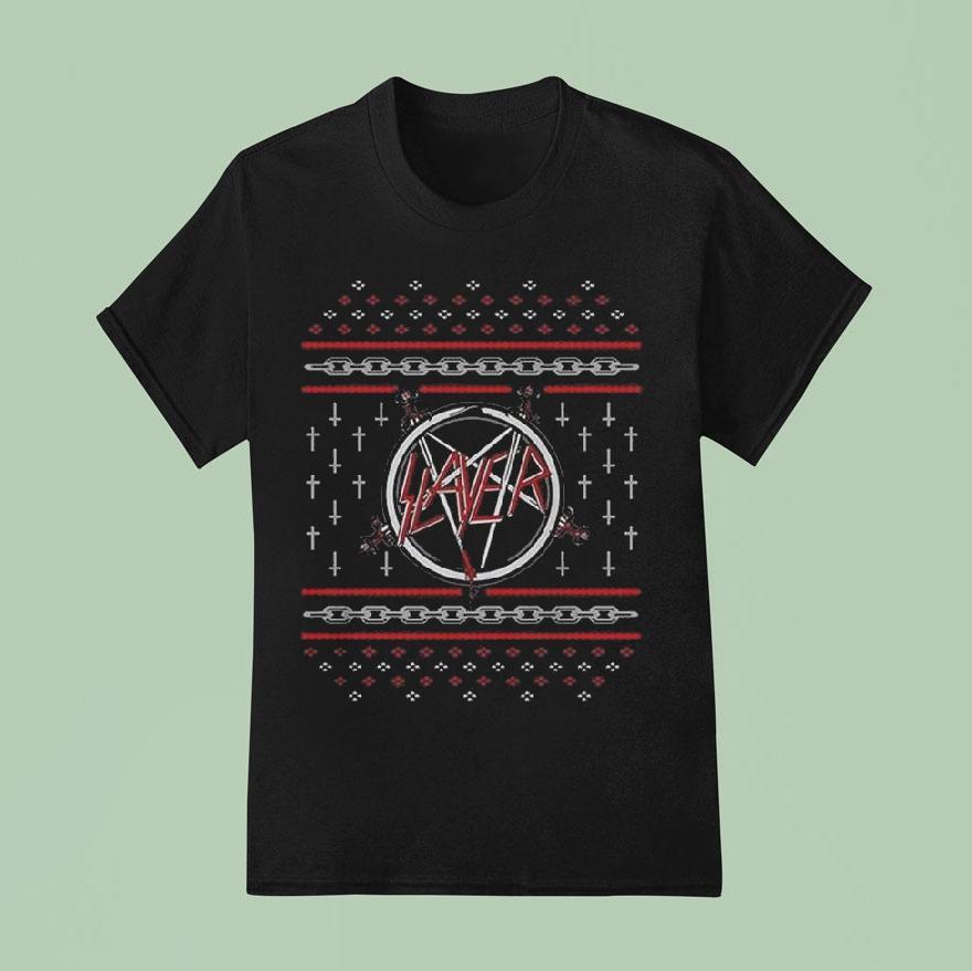 Slayer Chains Xmas Style 2025 Shirt