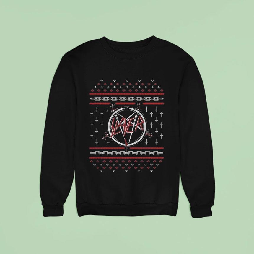 Slayer Chains Xmas Style 2025 Shirt Slayer Chains Xmas Style 2025 Shirt
