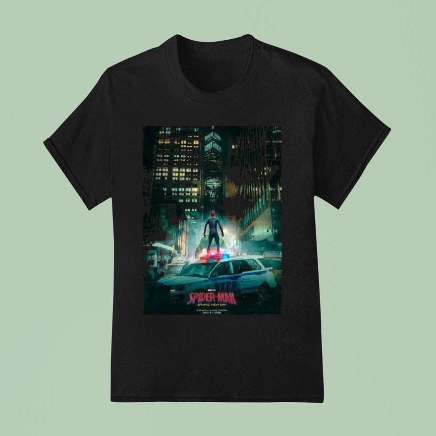 Spider Man And The Punisher Vs Grey Hulk In Spider Man Brand Shirt
