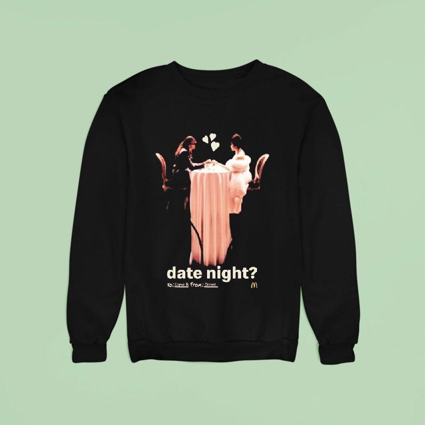 Stefon Diggs And Cardi B Offset Date Night Mcdonald's Shirt Stefon Diggs And Cardi B Offset Date Night Mcdonald's Shirt