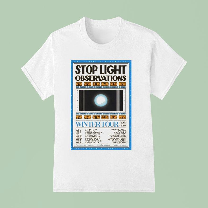 Stop Light Observations Winter Tour 2026 Shirt