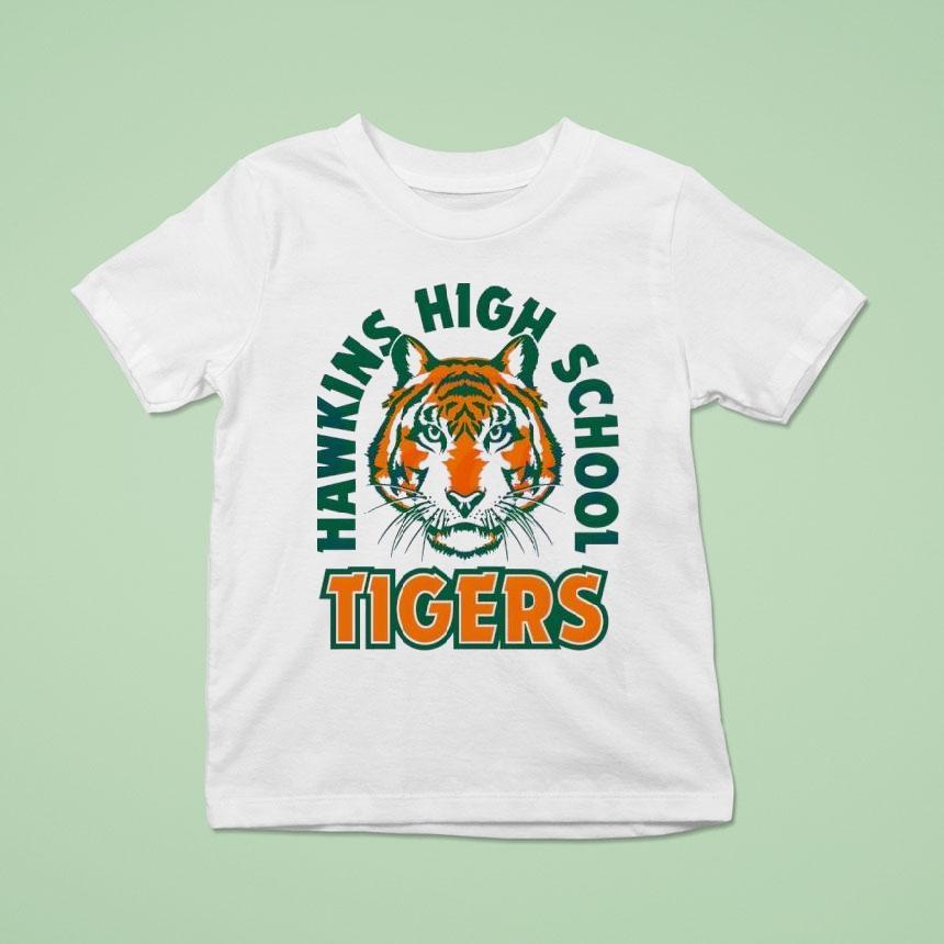 Stranger Things Hawkins High School Tigers Mascot Shirt