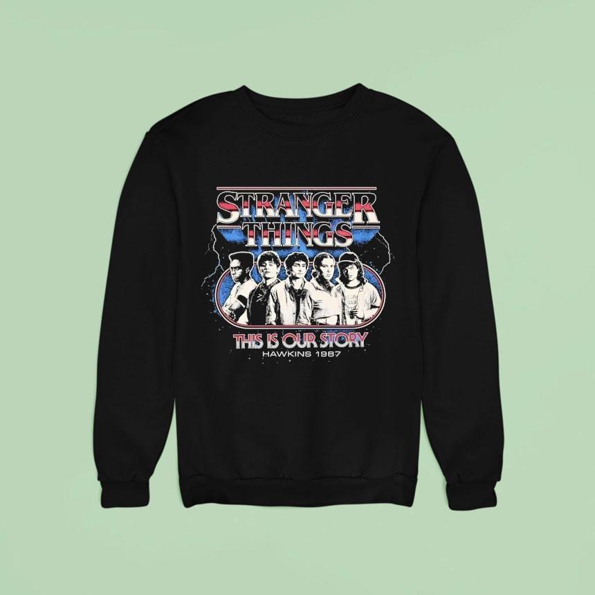 Stranger Things This Is Our Story Hawkins 1987 Vintage Shirt Stranger Things This Is Our Story Hawkins 1987 Vintage Shirt