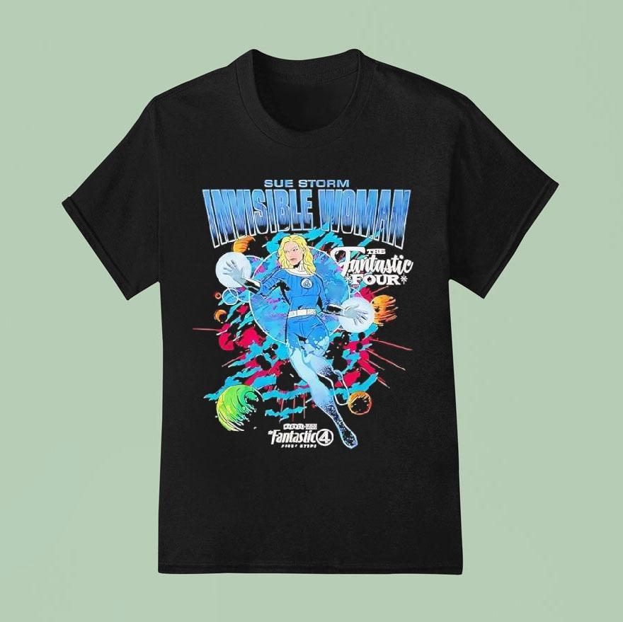 Sue Storm Invisible Woman The Fantastic Four First Steps Shirt
