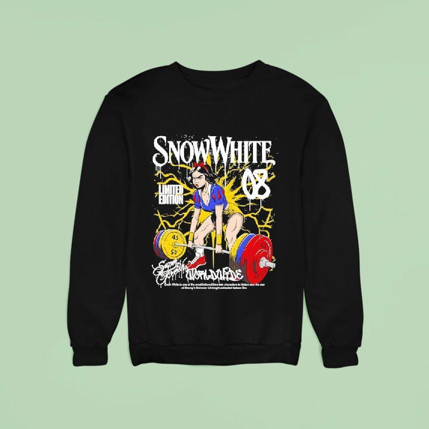 Superfresh Snow White Lifting Weights Shirt Superfresh Snow White Lifting Weights Shirt