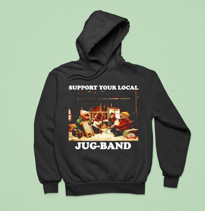 Support Your Local Jug-band Emmet Otter Shirt Support Your Local Jug-band Emmet Otter Shirt