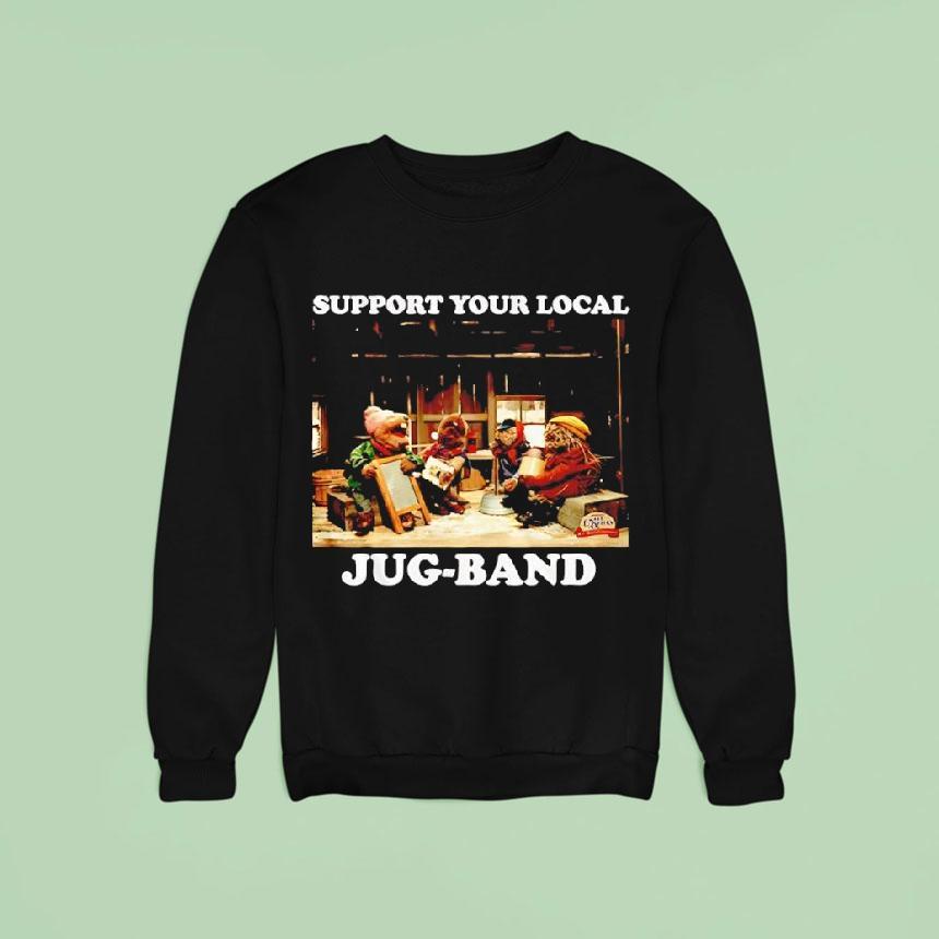 Support Your Local Jug-band Emmet Otter Shirt Support Your Local Jug-band Emmet Otter Shirt
