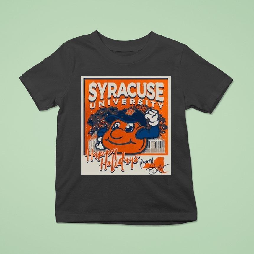 Syracuse Orange Snowy Polaroid Shirt