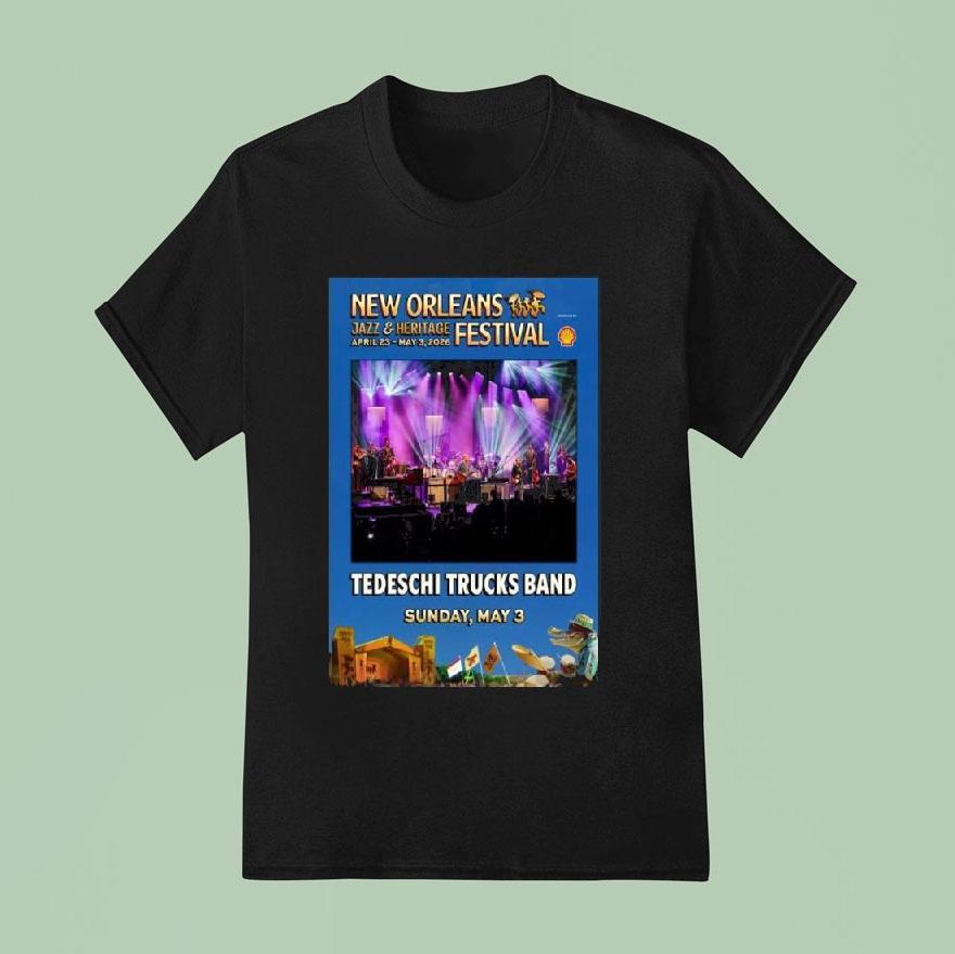 Tedeschi Trucks Band At The 2026 New Orleans Jazz Shirt