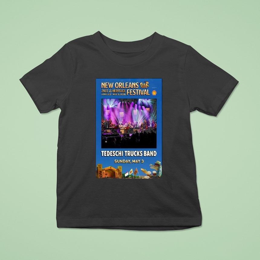 Tedeschi Trucks Band At The 2026 New Orleans Jazz Shirt